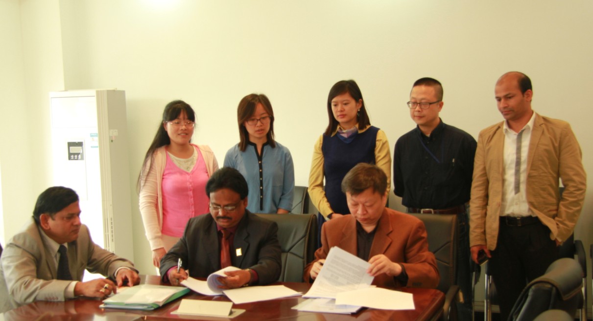 中水科與孟加拉簽署橡膠壩采購(gòu)大單